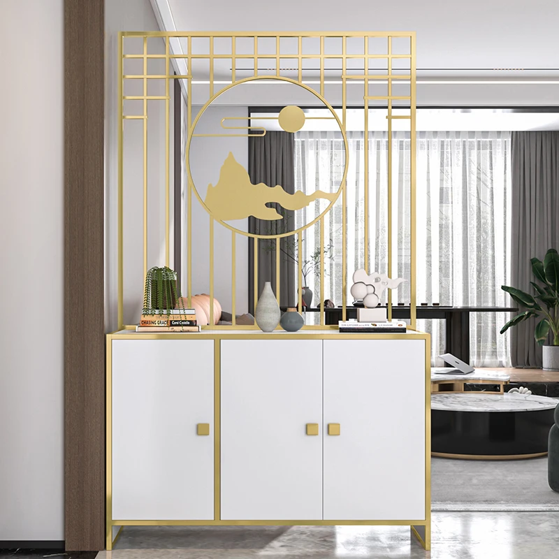 

Светильник для входного шкафа, Роскошный домашний шкаф для обуви в гостиную, встроенный дверной шкаф с перегородками, современная простота