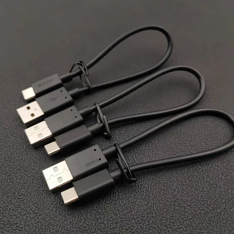 Кабель 17 см с разъемом USB типа C для стандартного кабеля зарядки