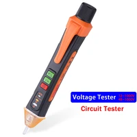 non contact voltage tester 48 1000v ac voltage detector pen circuit tester electric indicator wall tool with flashlight beeper