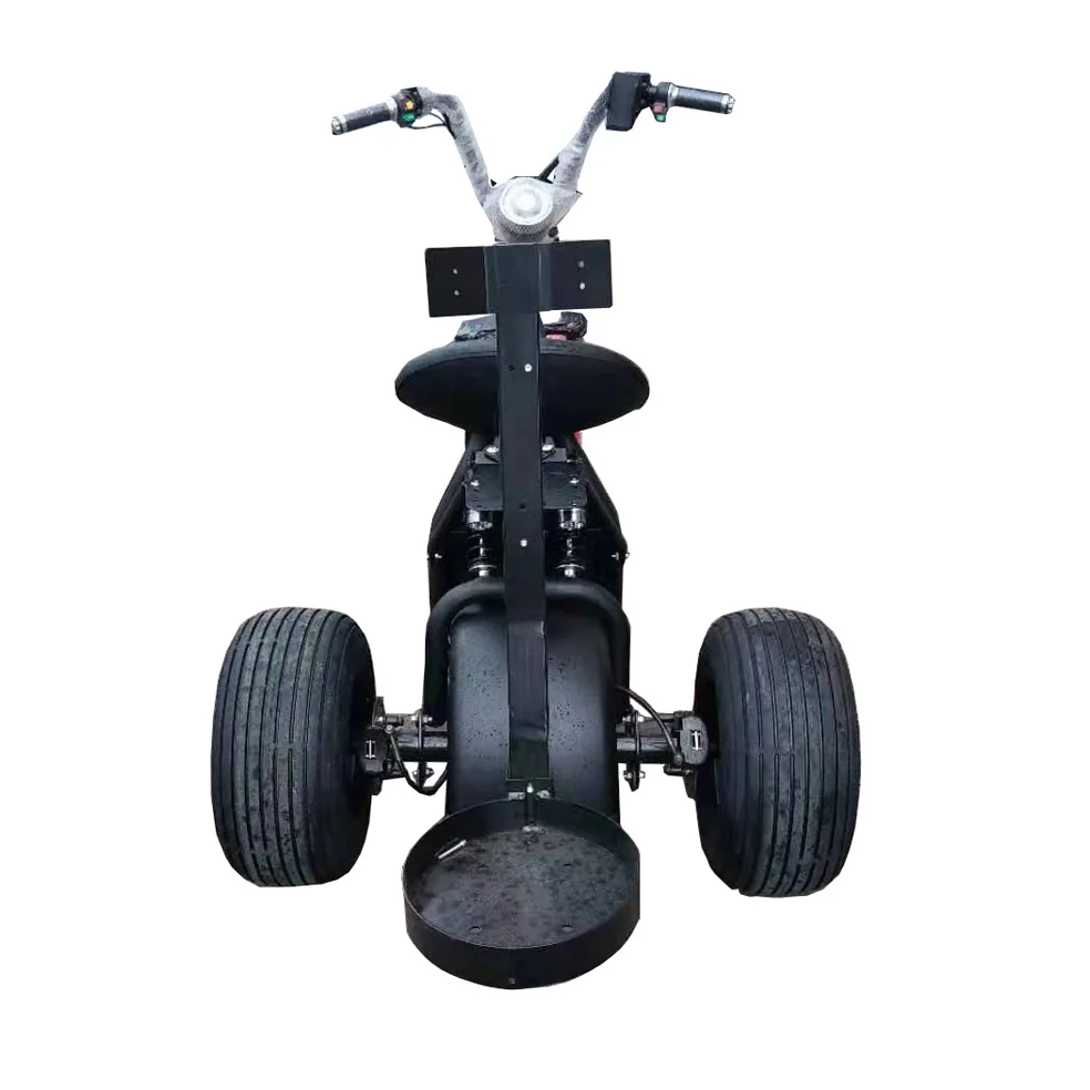 Трехколесный электрический скутер Citycoco Golf Fat Tire Мотоциклы 2000 Вт 60 В 2021 новая