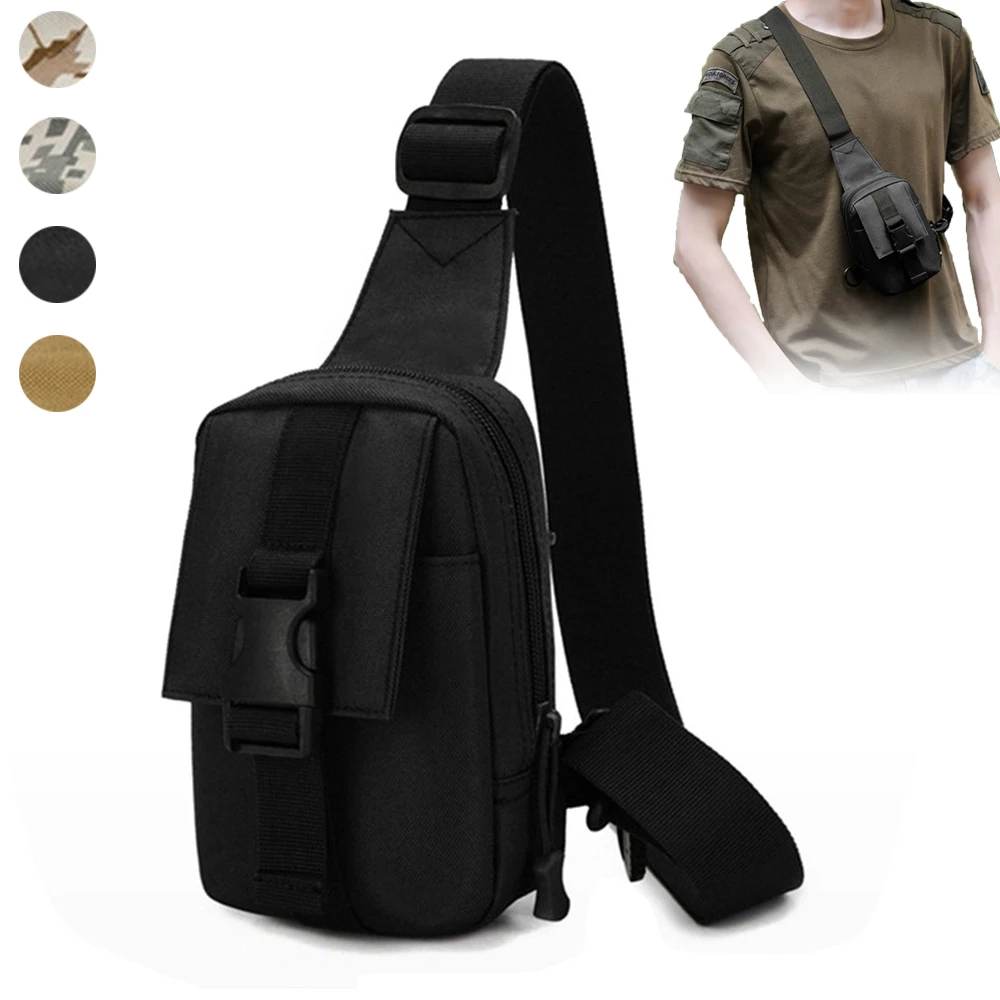 

Тактическая Сумка Molle, военная сумка для инструментов для повседневного использования, сумка для телефона, Охотничья сумка для аксессуаров, сумка на плечо, компактная сумка для спорта на открытом воздухе