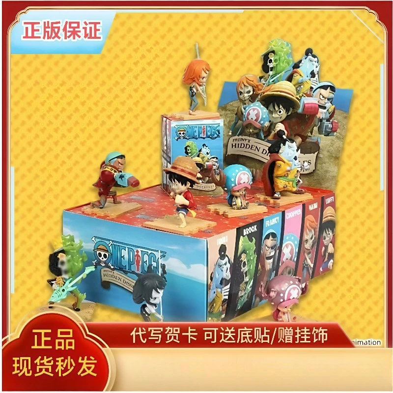 Фото One Piece Mighty Jaxx Half Anatomy Blind Box Аниме-фигурка Коллекционная модель Игрушка Луффи Настольное украшение Оригинальный MIGHTYJAXX №2