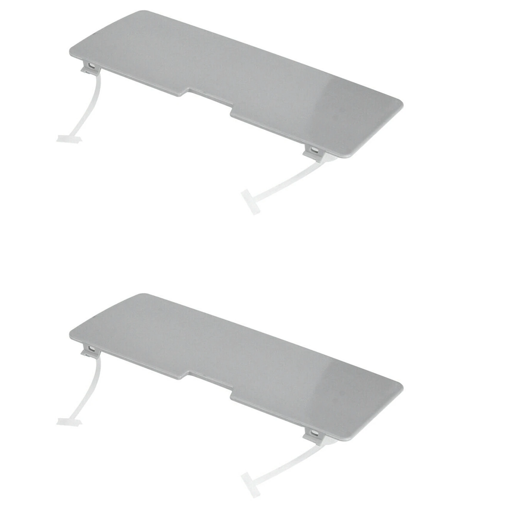 

2X for Benz E‑Class W124 Front Bumper Tow Hook Cover Towing Hole Lid Trailer Trim Cap Plate Traction Shell Cover