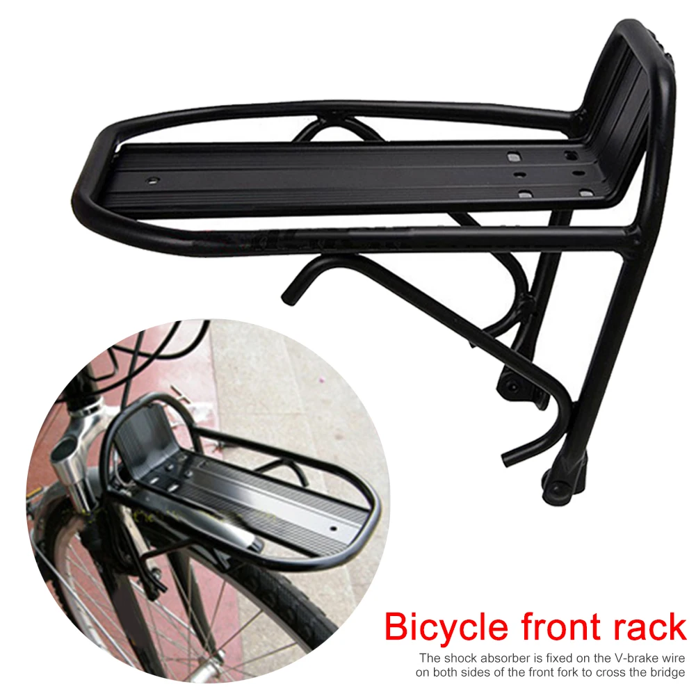 

Bike Front Rack Aluminum MTB Road Cycling Bike Bicycle Front Rack Carrier Panniers Bag Luggage Shelf Bracket Cycling Front Rack