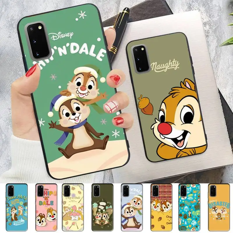 

Disney Chip and Dale Phone Case for Samsung S10 21 20 9 8 plus lite S20 UlTRA 7edge