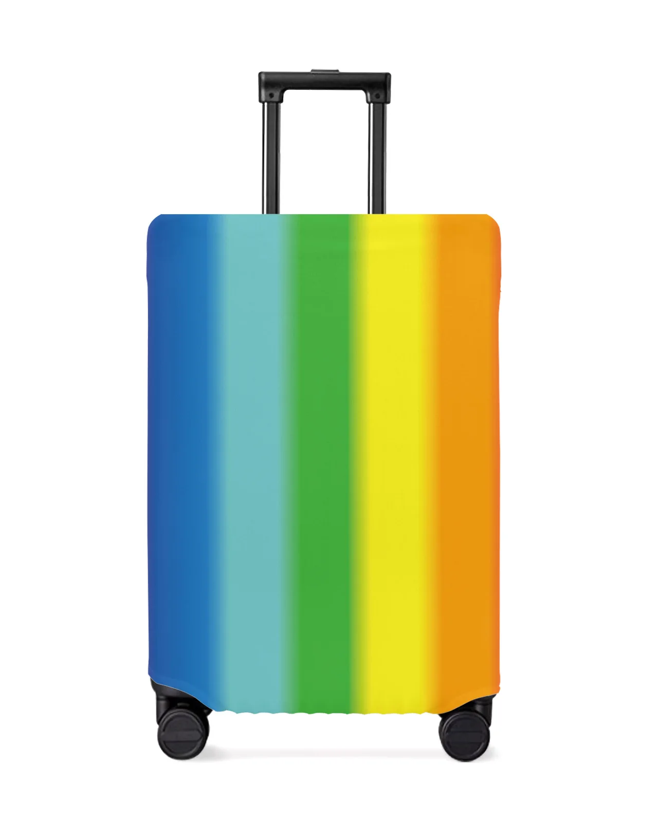 

Rainbow Colorful Stripes Travel Luggage Cover Elastic Baggage Cover For 18-32 Inch Suitcase Case Dust Cover Travel Accessories