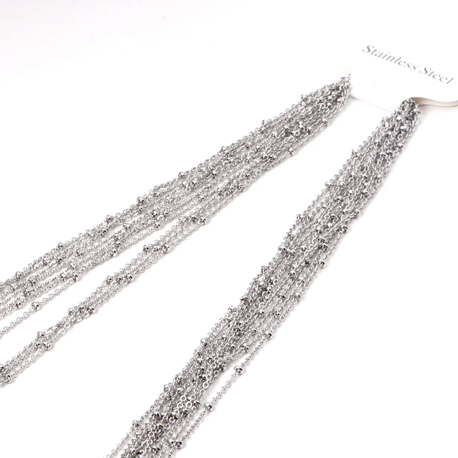 LUXUSTEEL Модный женский подарок 2 мм * 45 см/50 см/55 см/60 см