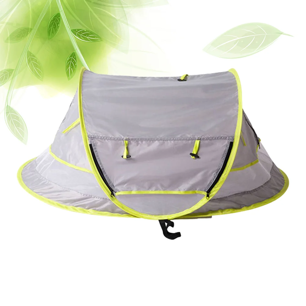

Portable Baby Beach Tent UPF 50+ Sun Shelter Baby Outdoor Travel Bed Tent Infant Up Mosquito Net Toy Tent Crib Netting (Green)