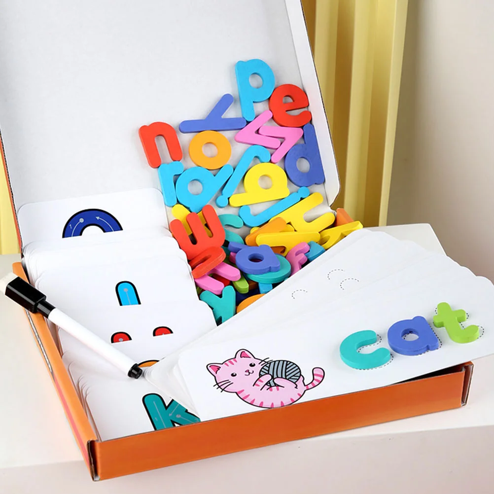 

1 Set Educational Letters Blocks Matching Letter English Letter