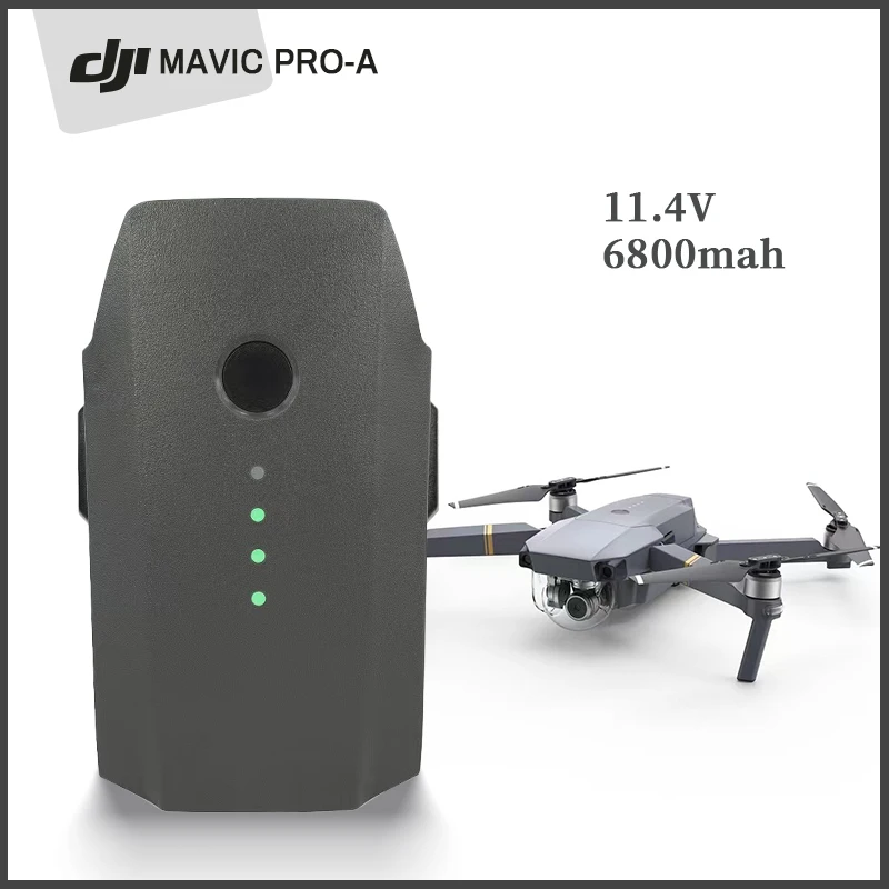 

100% Совершенно новый аккумулятор для DJI Mavic Pro, макс. 27 минут полета, 9800 мАч для дрона Mavic Pro, интеллектуальные полетные батареи