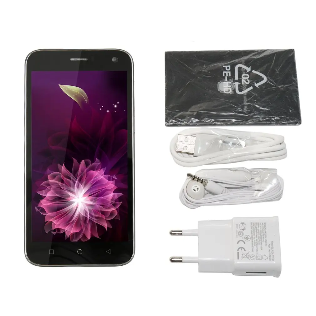 

5.5" MTK 6580 Quad Core Smart Mobile Phone 1.2GHZ For Android 5.1 Dual SIM Exquisitely Designed Durable Gorgeous
