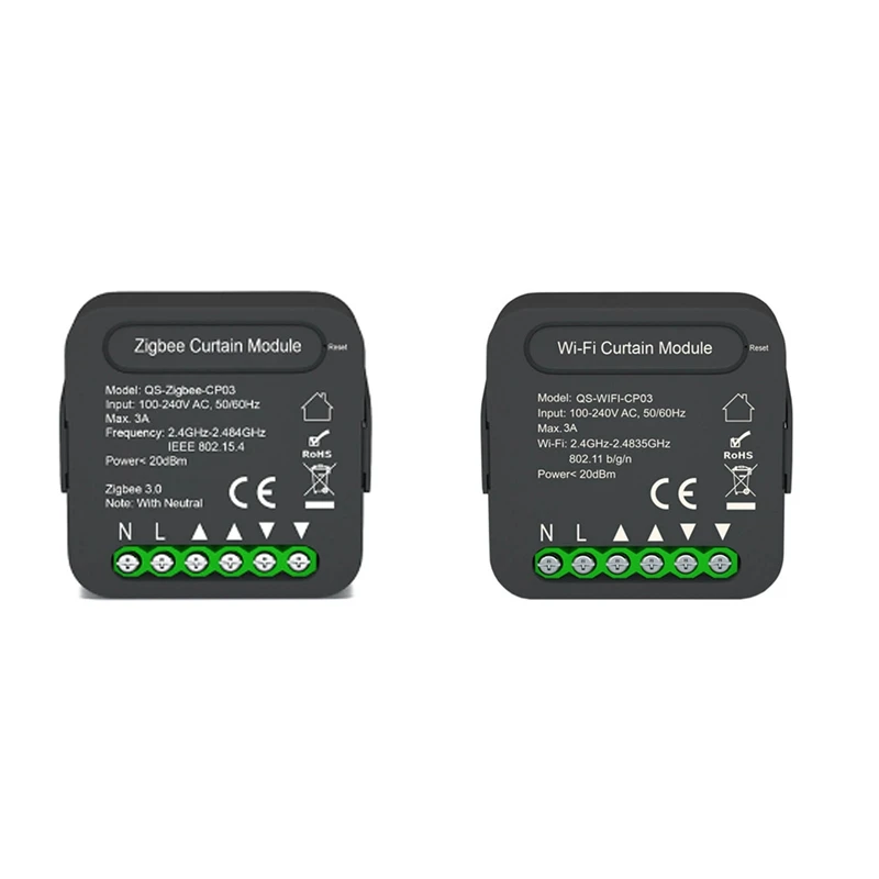 

Wifi-CP03 Tuya Curtain Switch Module For Roller Shutter Blinds Motor Smart Home Google Home Alexa Control