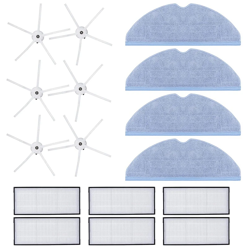 

Запасные части для пылесоса Xiaomi Roborock S7, T7S, T7 Plus, комплект для очистки пылесоса, 16 шт.