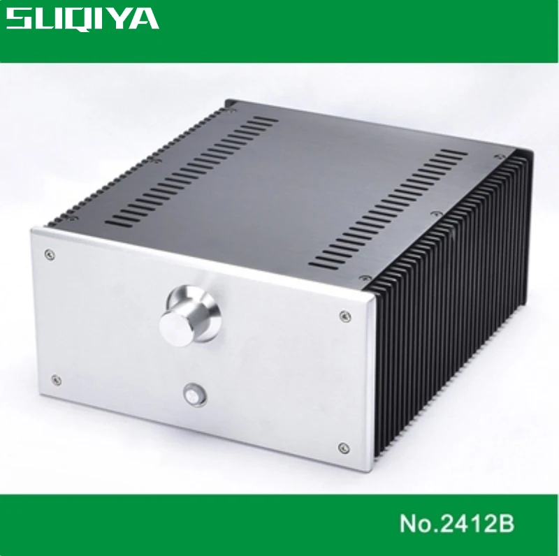 

SUQIYA-Bz2412b Double Radiator Aluminum Case For Class A Power Amplifier