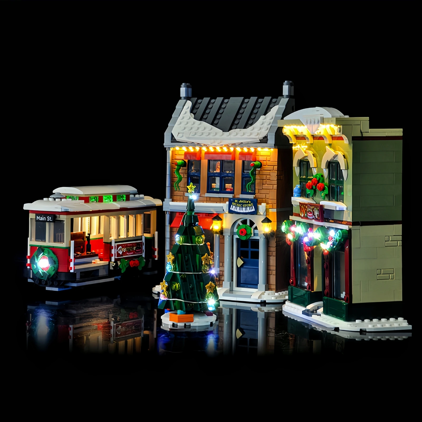 Светодиодные фонари HPROSPER 5 В (без модели) для LEGO 10308 праздничное основное уличное