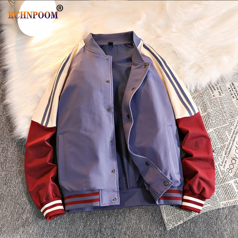 

Новинка 2022, модная бейсбольная куртка для мужчин, Высококачественная куртка пилота для отдыха для пар, Студенческая демисезонная куртка, брендовая мужская многоцветная куртка