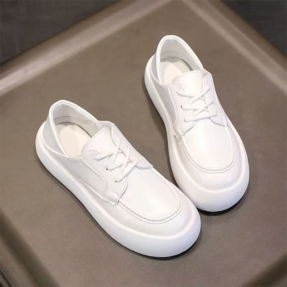 

White shoes women spring thick soled board shoes everything medical shoes nurse shoes soft sole breathable not tired feet