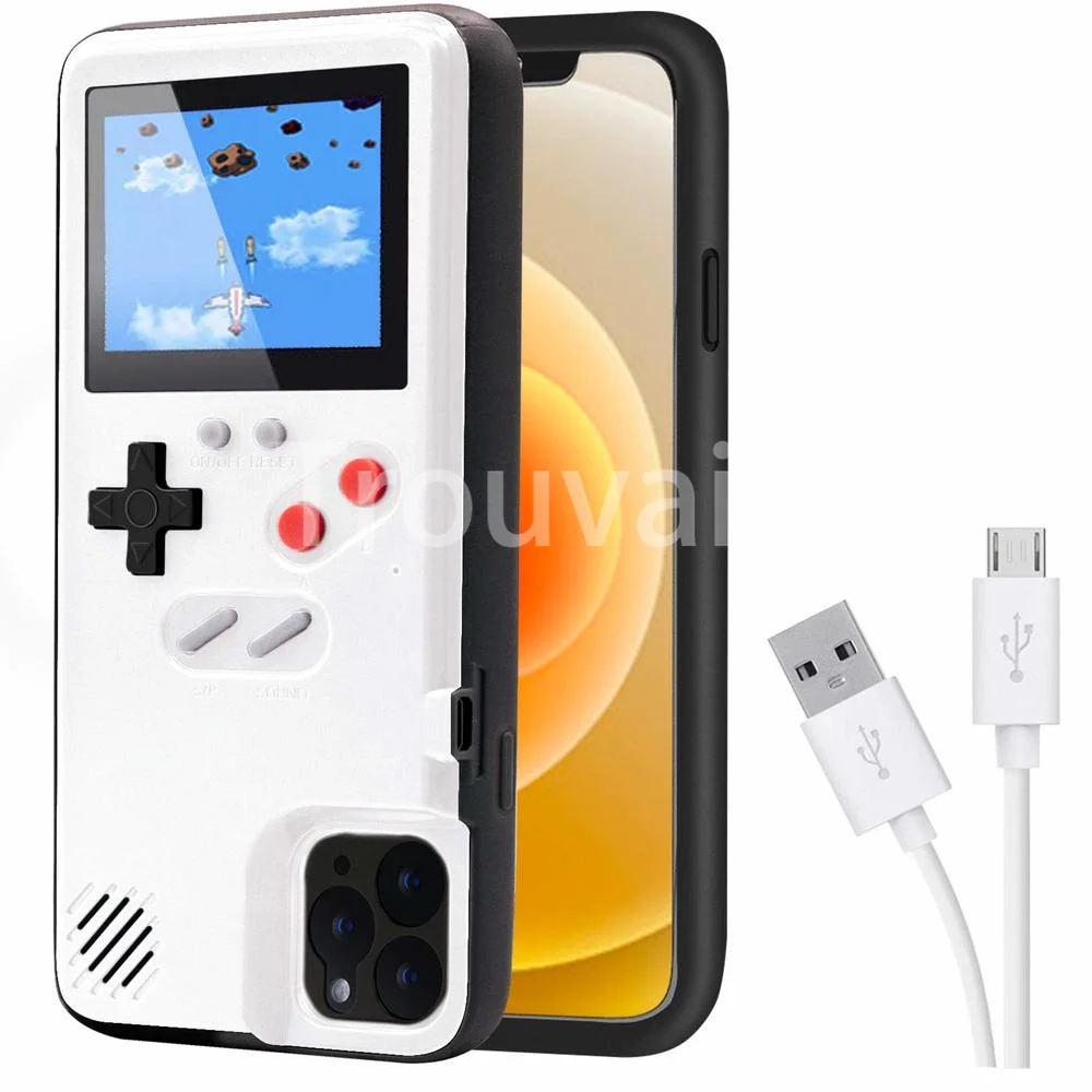 Gameboy Phone Case for iPhone 14 13 12 11 Pro Max XS X XR 8 7 6 Plus Case Playable 36 Games Boy Girl GB Cover Colorful Screen