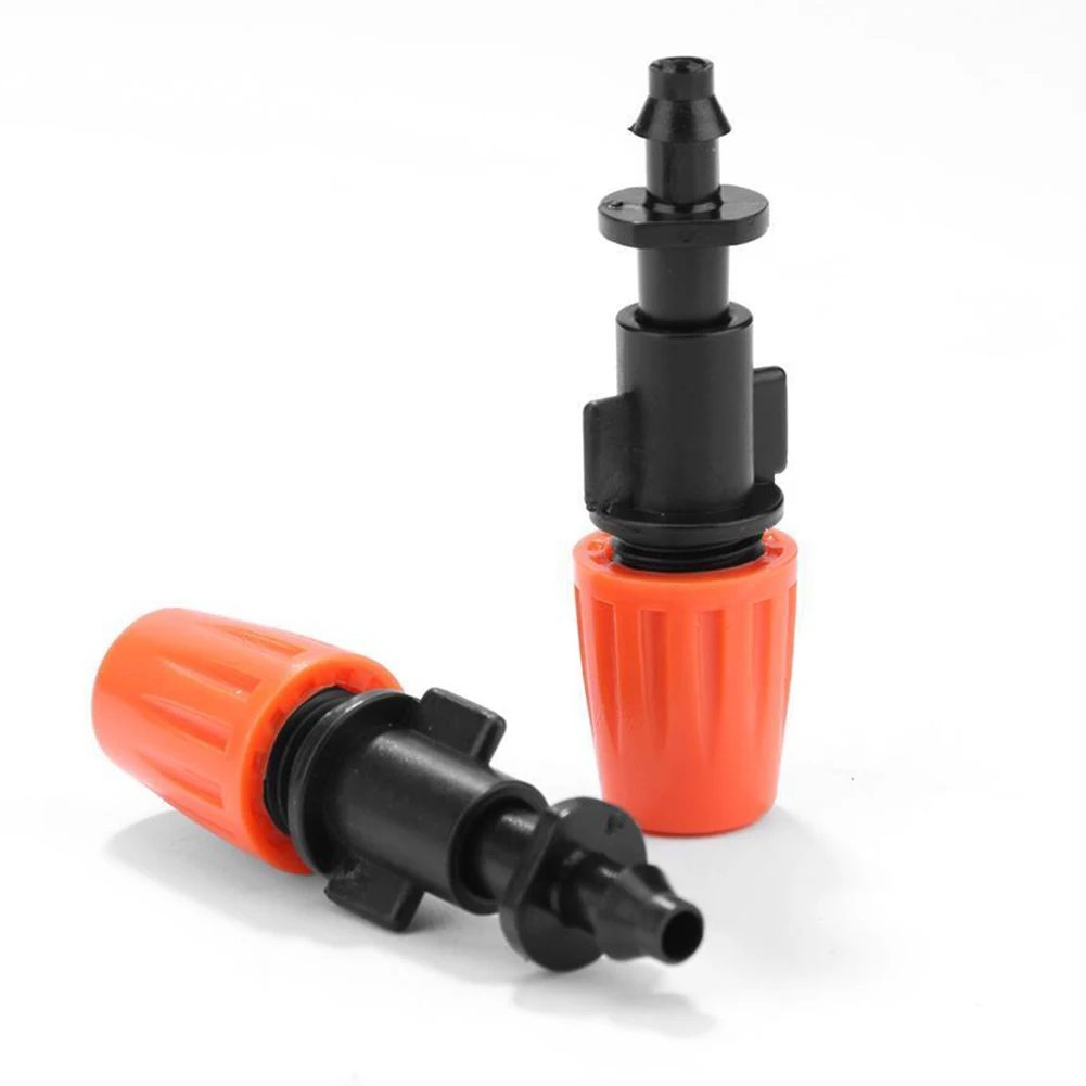 

Garden Irrigation System Misting Sprinkler 7.5-8.6L/H Adjustable Irrigation Sprayer Micro Barbed Nozzle Misting