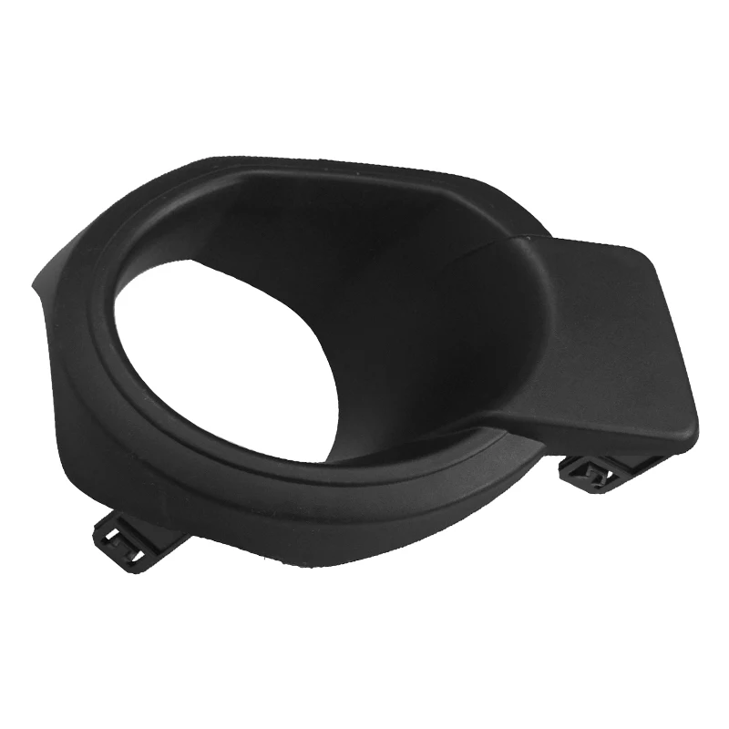 Черный пластиковый передний правый прожектор автомобиля крышка противотуманной