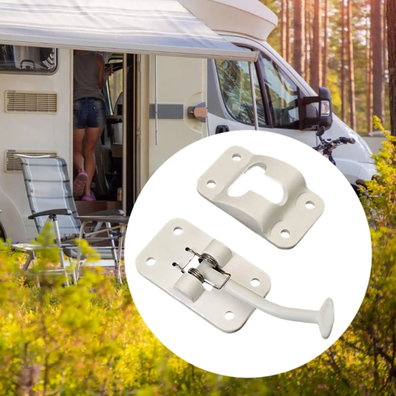 Универсальная защелка для двери RV внешний дверной держатель тележки
