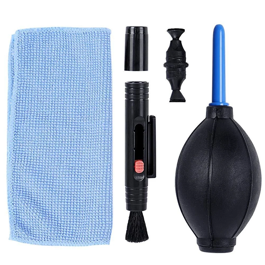 

Calio SLR camera three-in-one cleaning pen+air blowing+cloth three-in-one cleaning three-piece cleaning kit