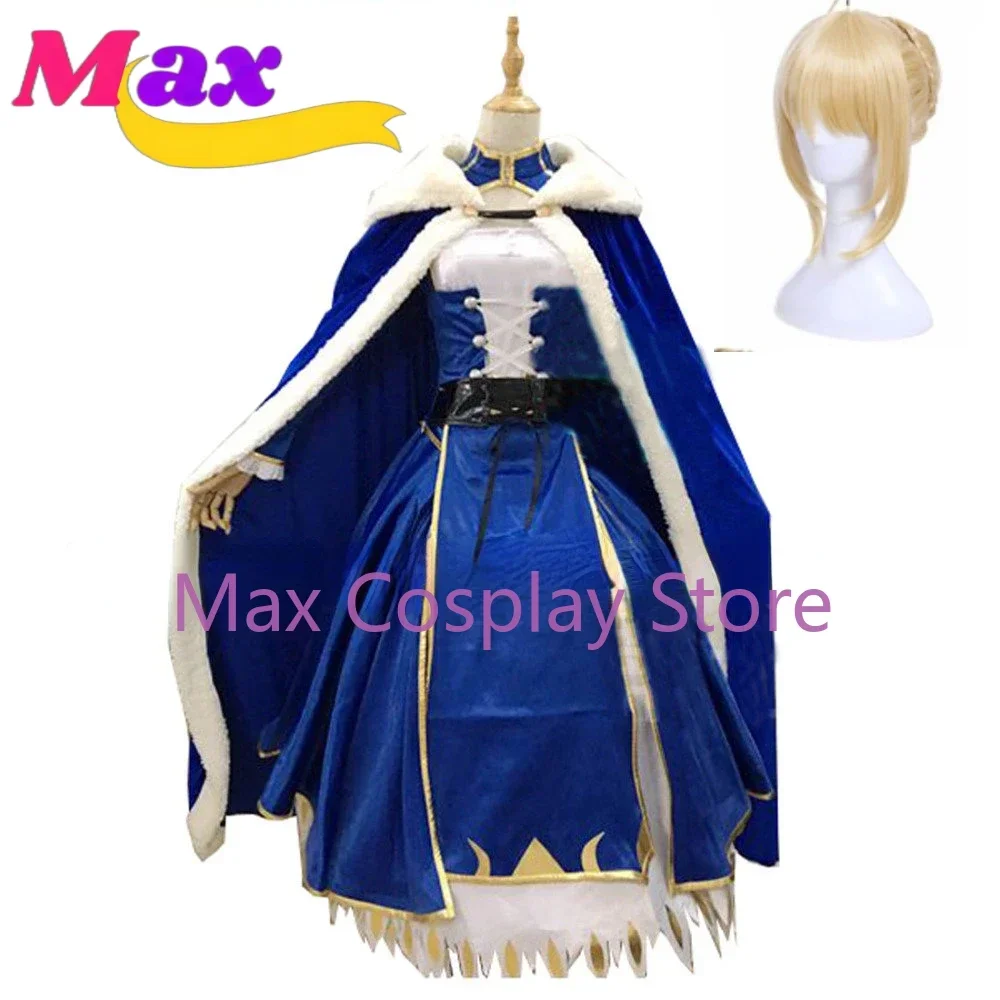 Макс Сабля Косплей Костюм Artoria Pendragon Saber Косплей UBW Fate Zero Sword Косплей Костюм С Плащом (art.: 3920d265ef3f2) - 3920d265ef3f2