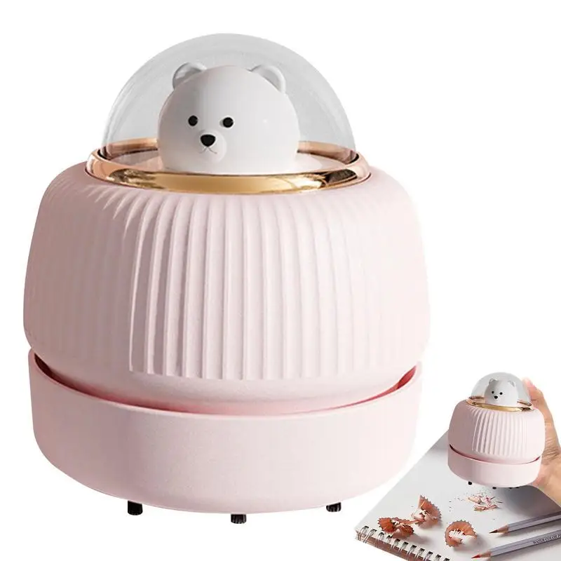 

Desktop Vacuum Cleaner Rubber Confetti Cleaner Student Supplies Home Office Table Sweeper Desktop Cleaner
