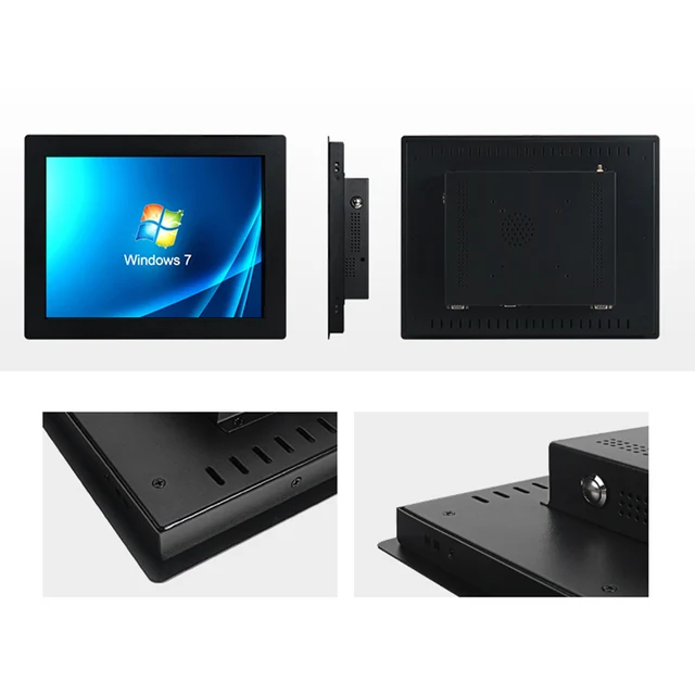 15.6 Inch Resistive Touch Screen Panel PC Computer Intel J1800 j1900 Rugged Industrial Touchscreen Core I3 I5 I7 For Window OS 2