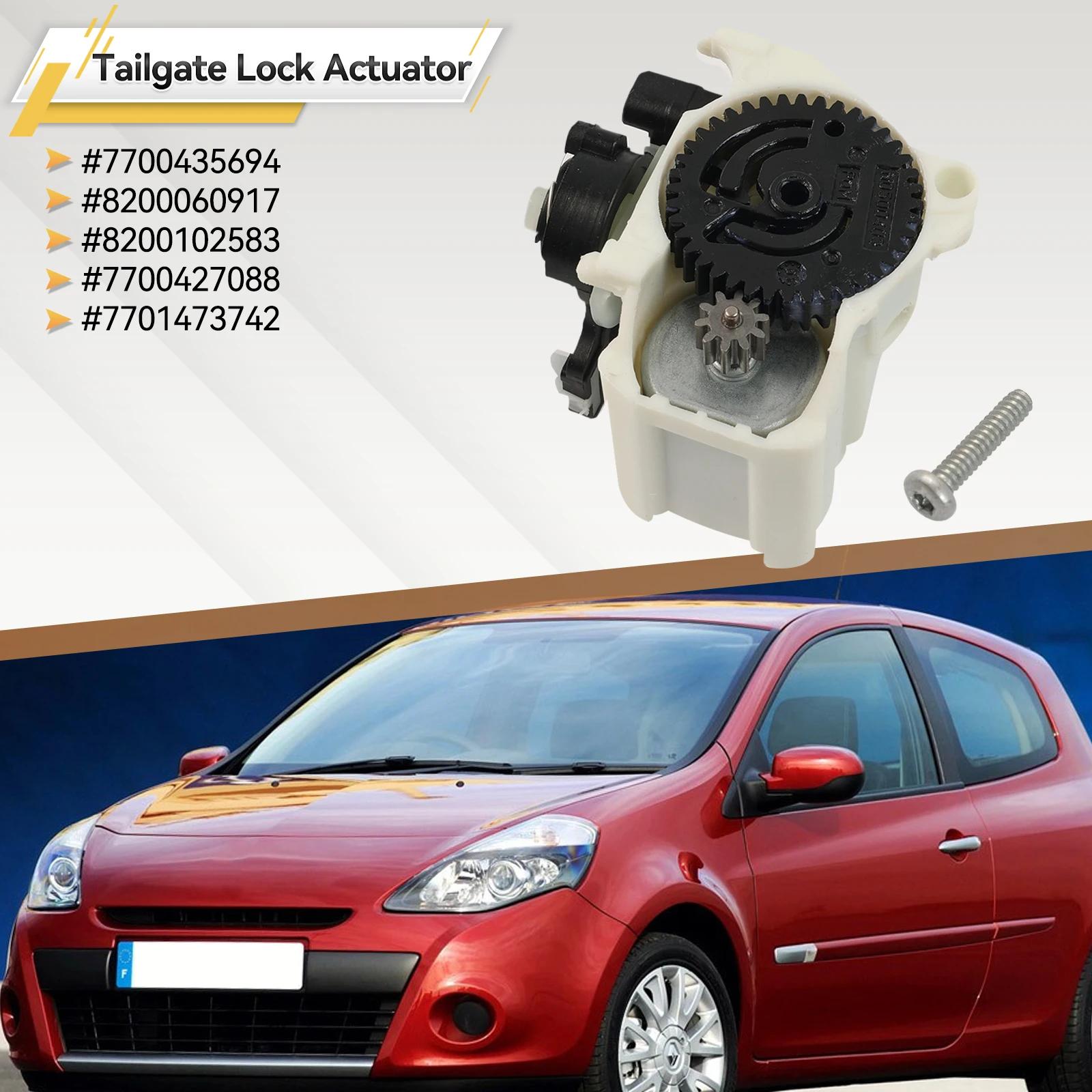 8200102583 Для Renault Clio 2 3 Megane Scenic Twingo автомобиль багажник центральный дверной замок