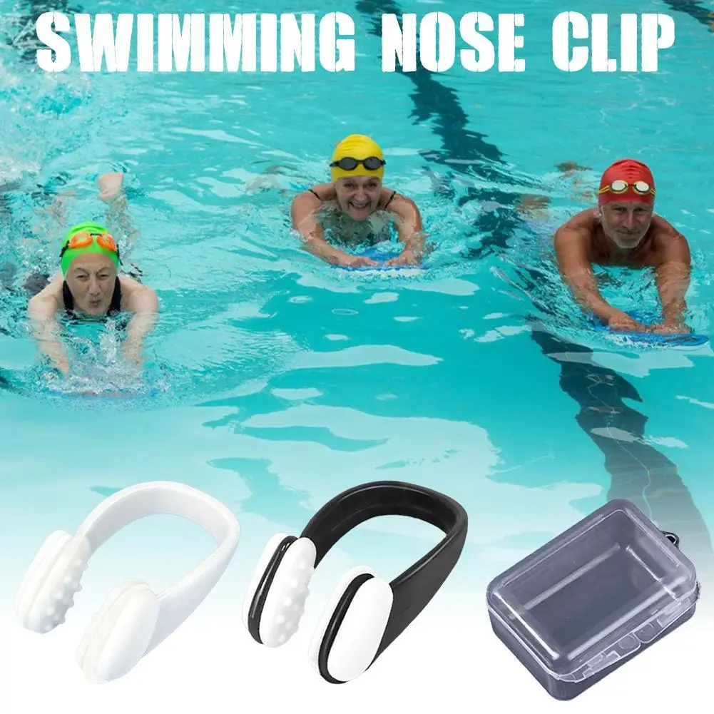 

4Pcs/Set Swimming Nose Clip Anti-Choking Anti-slip Comfortable Durable Adult Children Swimming Water Sports Pool Accessories