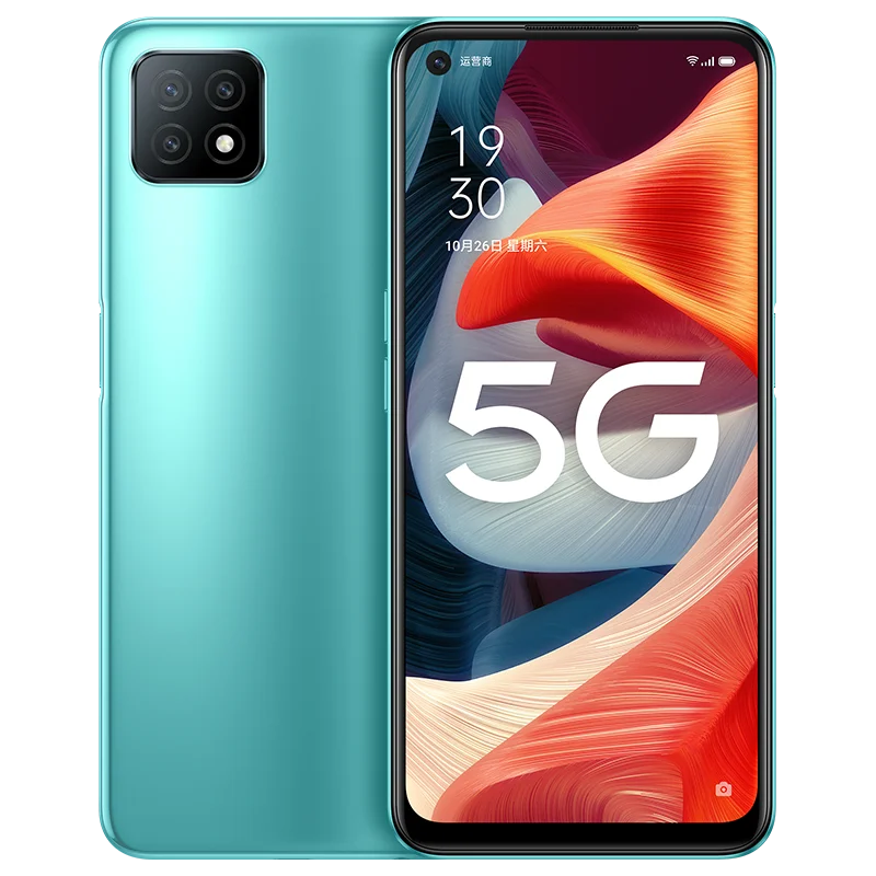 Original OPPO A53 5G Smartphone Android 6.5 inch 8GB RAM 128GB ROM Octa Core 4040mAh Mobile phones Google play Cell phone