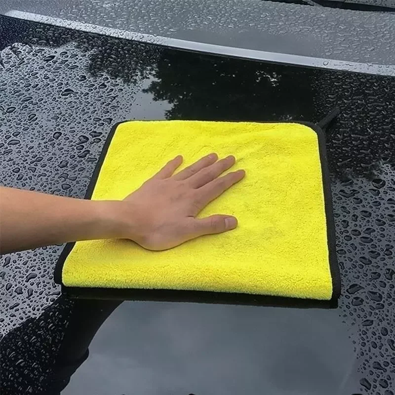 

Car Coral Fleece Auto Wiping Rags Multipurpose Efficient Super Absorbent Clean Cloth Home Car Washing Cleaning Towels
