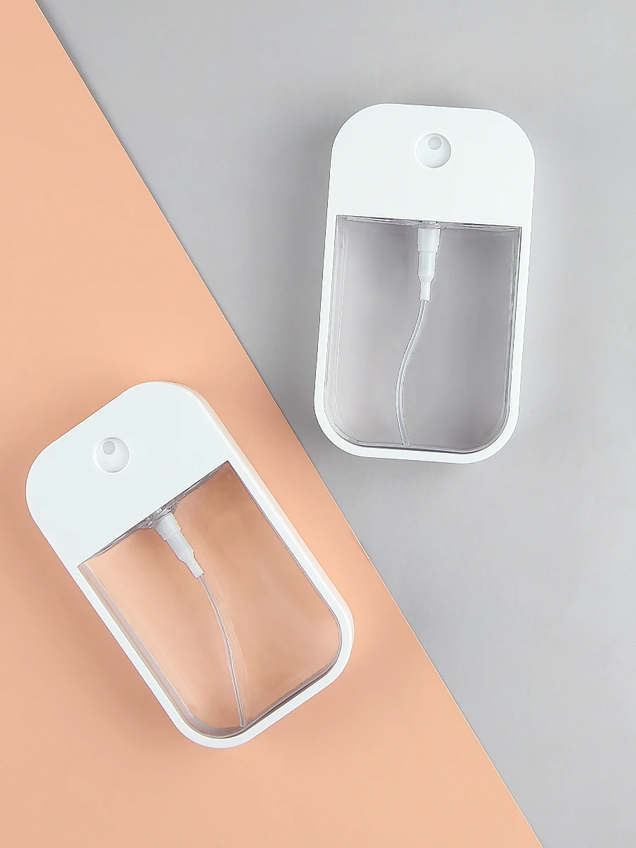 10/20/30pcs 45/50ml Empty Perfume Card Type Spray Bottle Air Freshener Flat Toner Portable Cosmetic Container Makeup Wholesale - купить по