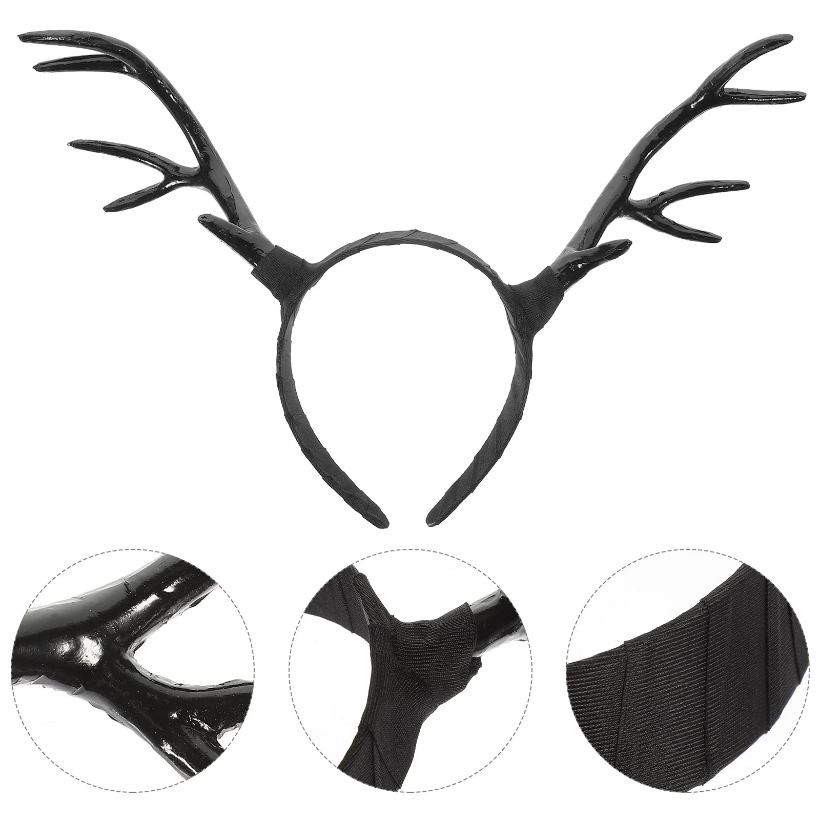 

Deer Antlers Reindeer Headband Antlers Elk Cosplay Horns Headpiece Fawn Diy Cosplay Animals Horn Halloween Costume