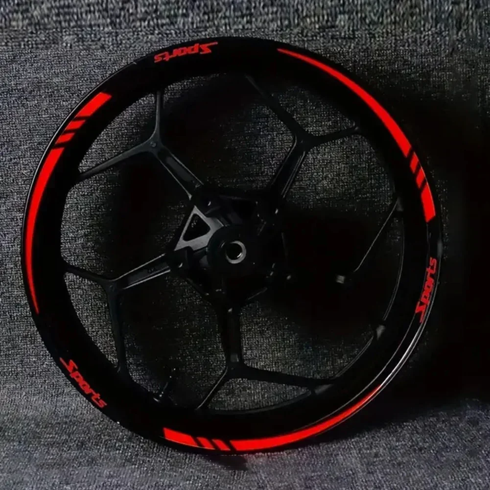 Обод колеса мотоцикла и велосипеда полоса наклейка на колесо лента 18-21 дюймов