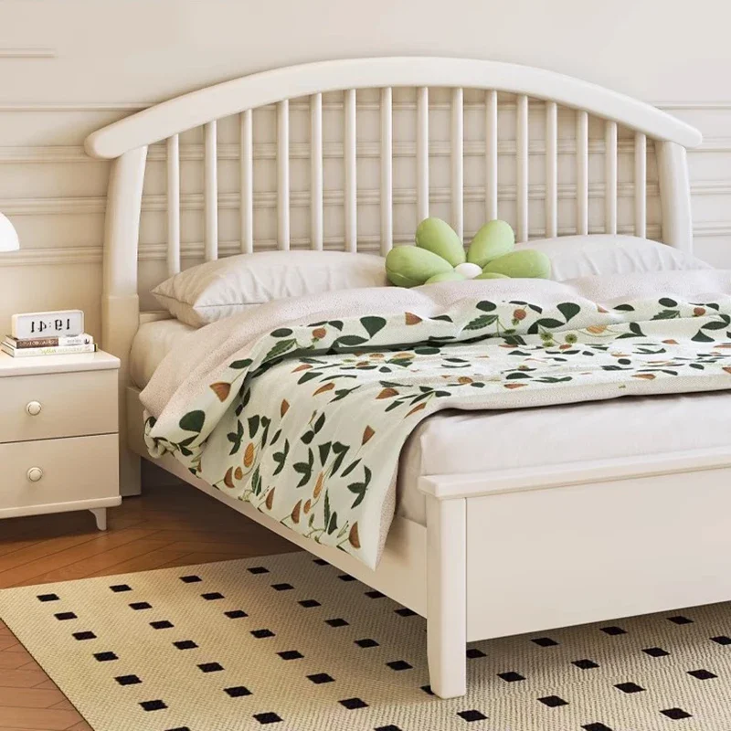 Французская современная кровать двухъярусная размера queen-size роскошная