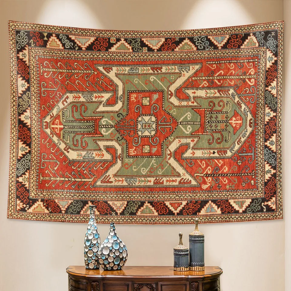 

Винтажный гобелен с геометрическим рисунком мандала, украшение в стиле бохо, настенный домашний декор для спальни, простыни в стиле хиппи, коврик для йоги