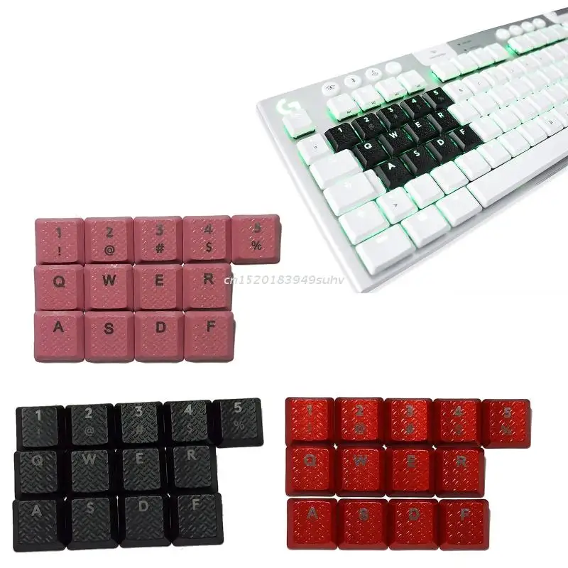 

DIY пользовательские клавиши клавиатуры 13 шт PBT Keycap с подсветкой с текстурой Нескользящая Крышка для клавиатуры G915TKL G915 G913