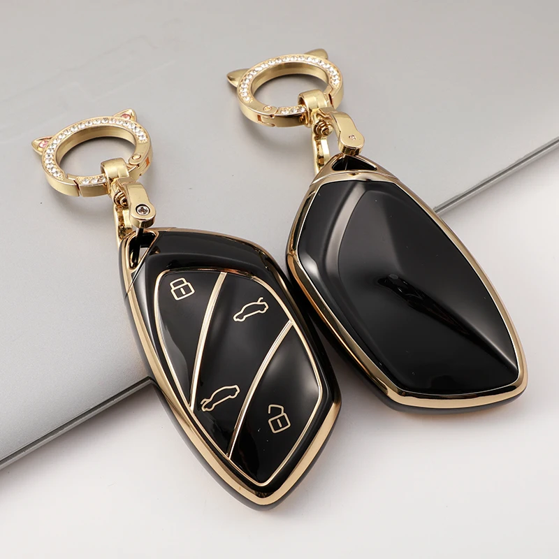 Чехол для автомобильного ключа с 4 кнопками чехол дистанционным управлением