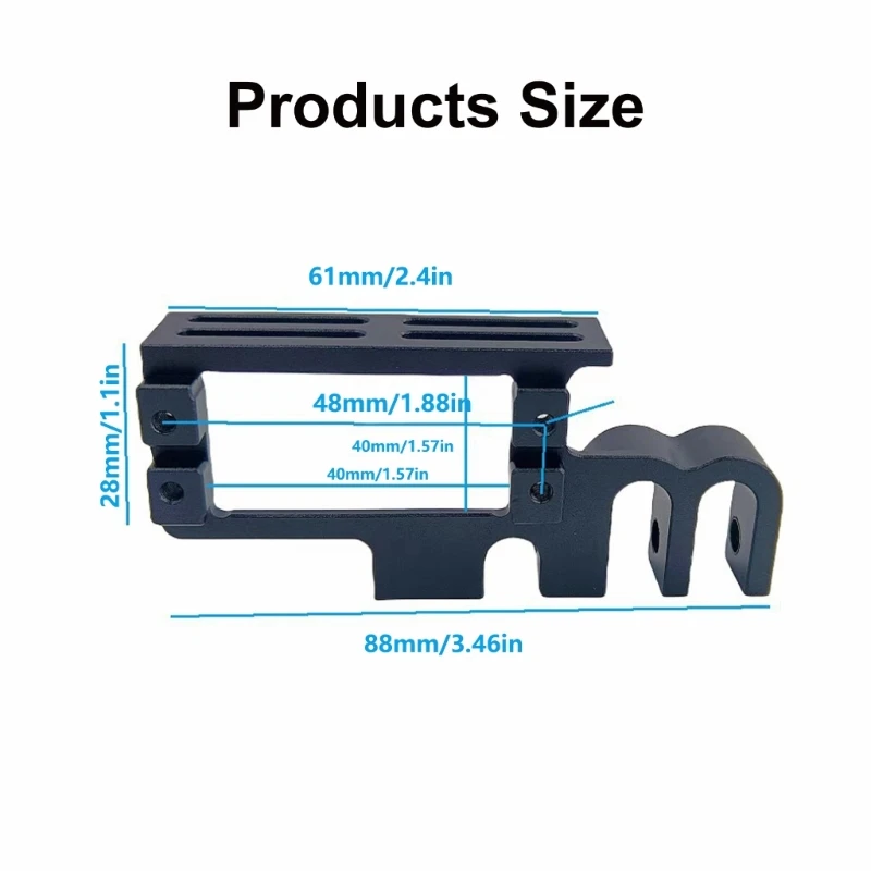 Дроны из алюминиевого сплава система падения многоосевой крюк для эффективной