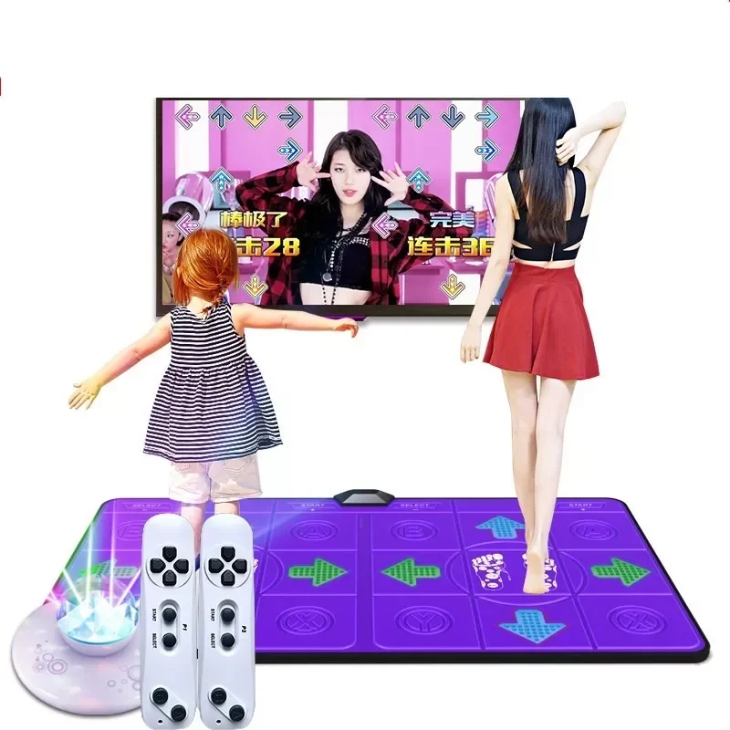 

2022 English version of wireless dancing Carpet HDM I TV interface double dancing body sensation computer two-purpose running