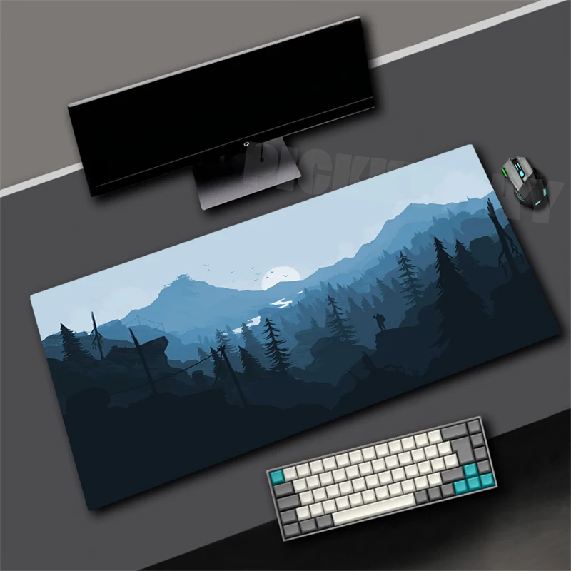 

Firewatch Mousepad Mouse Mat Gaming Pad Big Size 900x400mm Mats Computer Mousepads Suitable For Games Gamer Pad Rubber Carpet