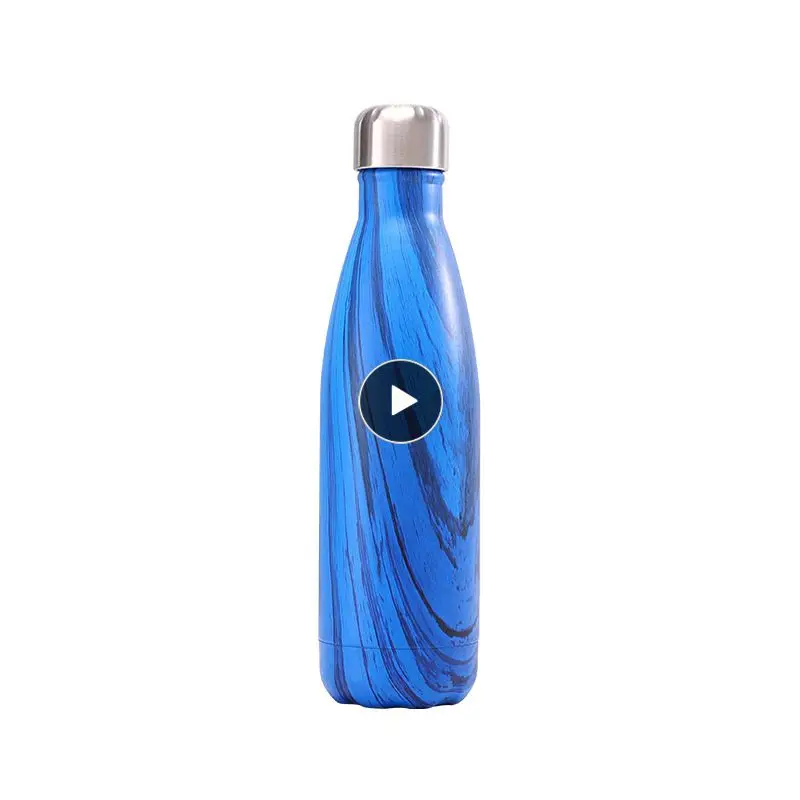 

500 ml Double-Wall Insulated Vacuum Flask Stainless Steel Water Bottle Water Beer Thermos For Sport Bottle New