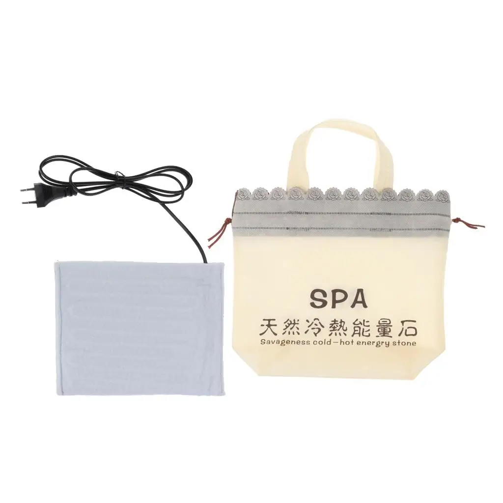 Горячий массажный каменный обогреватель электрическая нагревательная сумка для