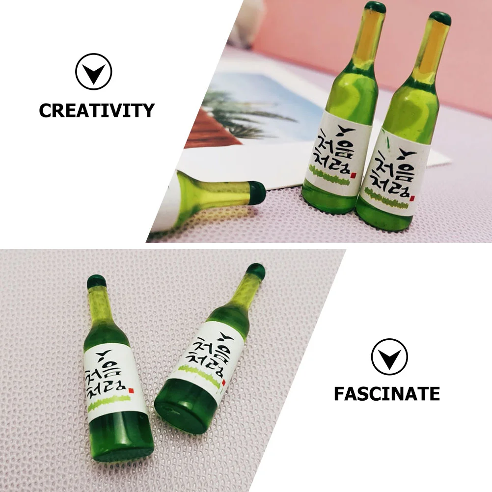 15 шт. корейские бутылки с имитацией риса мини-декор предметы домашнего обихода