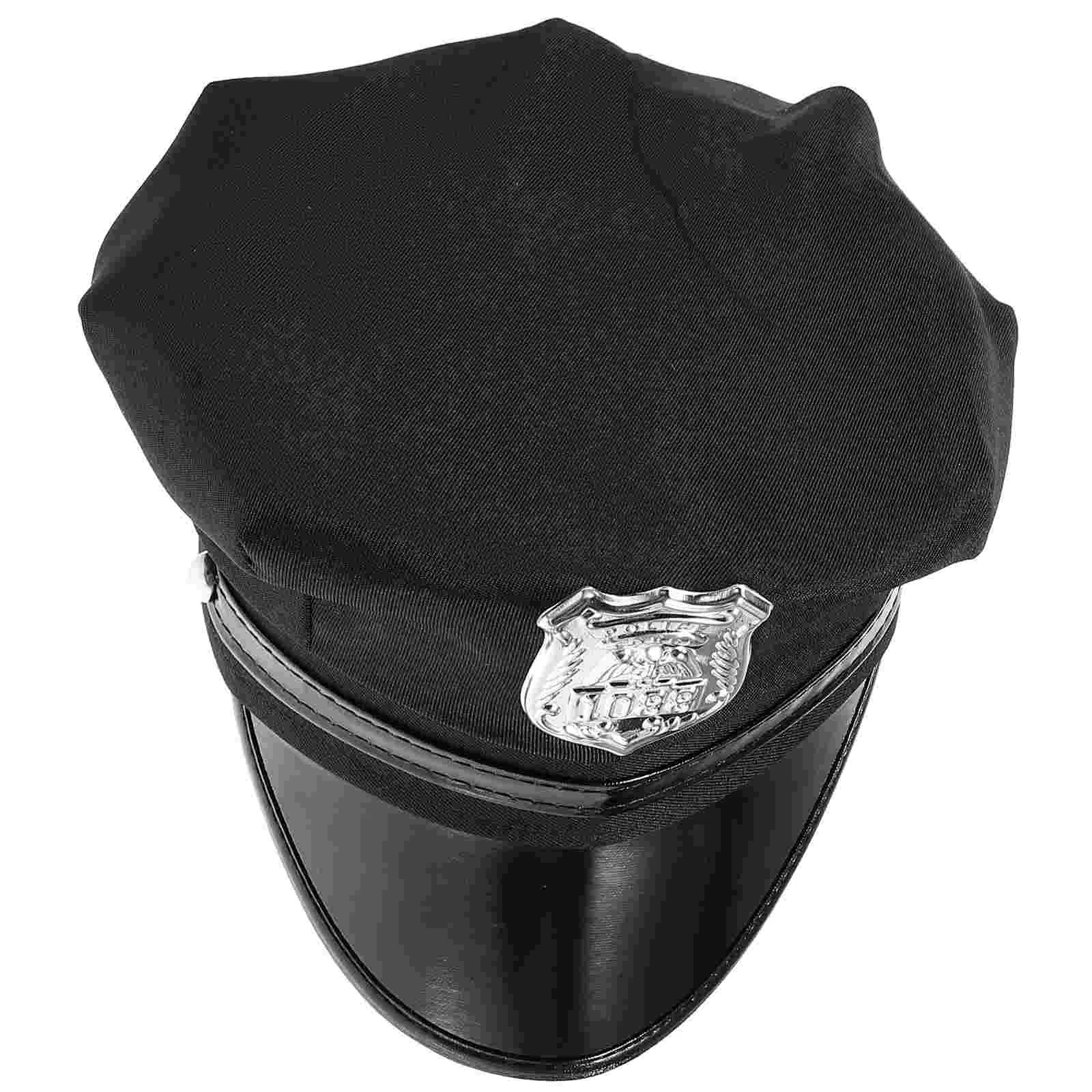 

Caps Police Hat Party Halloween Costumes Performance Officer Hats Accessories Women's