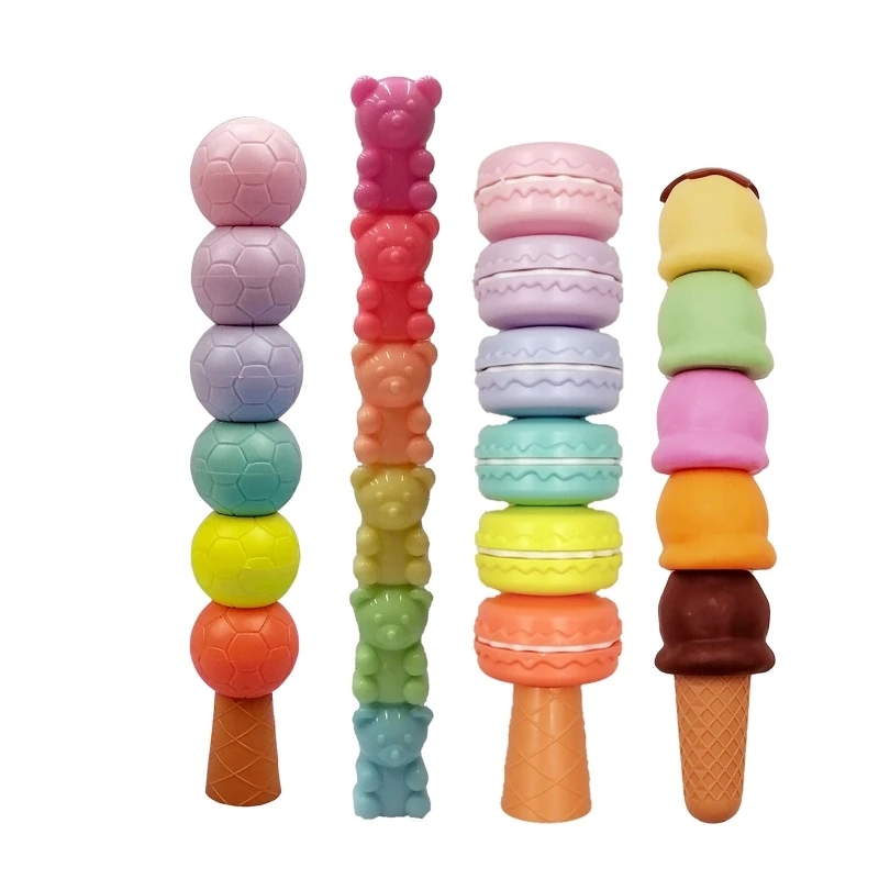 

5/6 шт., маркеры для макарон, мороженого