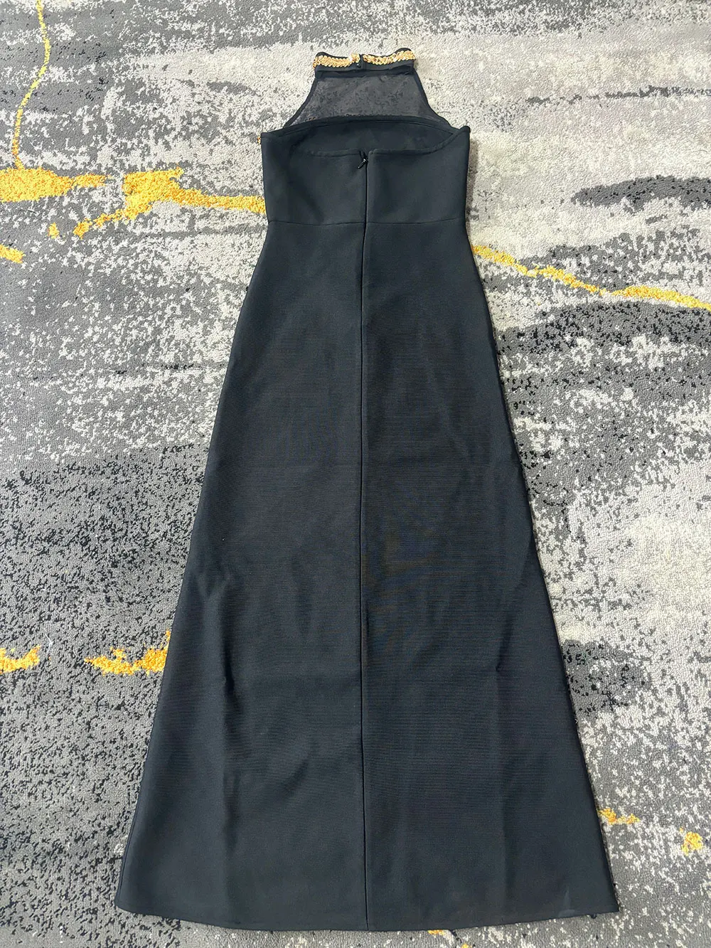 2024 элегантное женское шифоновое платье в стиле пэчворк сверхмощное Бандажное с