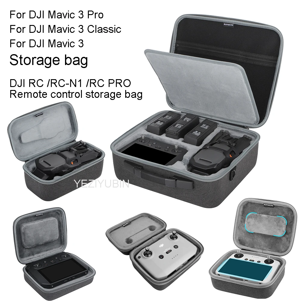 

For DJI Mavic 3 Pro Storage Bag For DJI Mavic 3 Pro Tote Crossbody Kit Bag DJI RC /RC N1/RC PRO Remote Control Storage Bag